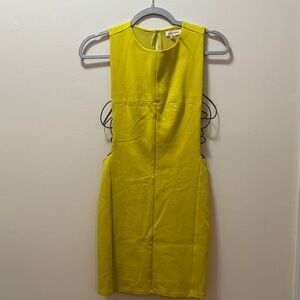 Silence + Noise Vibrant Yellow Mini Dress